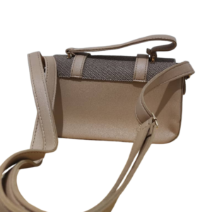 Pochette femme élégante beige avec bandoulière