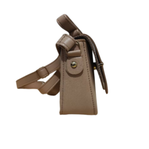 Pochette femme élégante beige avec bandoulière