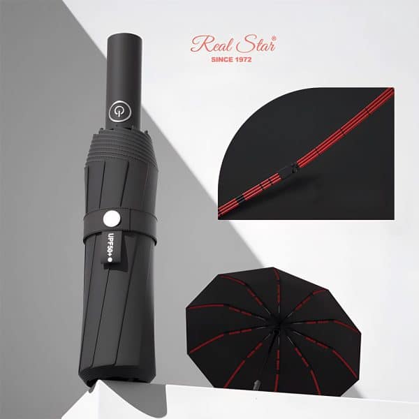 parapluie de tempête pliable Real Star S3012B – Image 2
